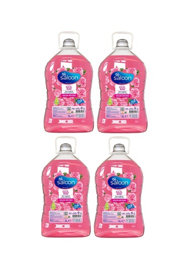 Saloon Gülün Büyüsü Sıvı Sabun 4 x 3 L
