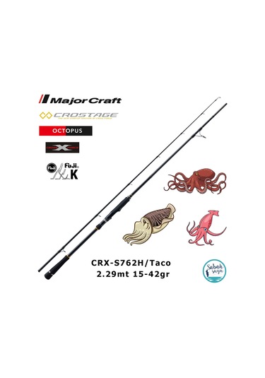 Major Craft Crostage Crx-s762h/taco 2.29mt 15-42gr 2p Spin Kamış