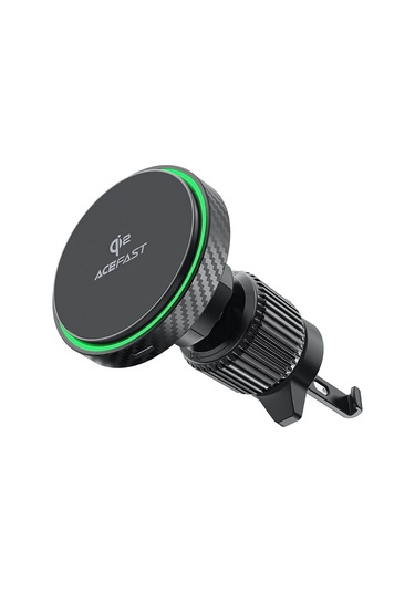 Acefast D33 Havalandırma İçin Manyetik Kablosuz Şarj Araç Tutucusu Qi2 Sertifikalı