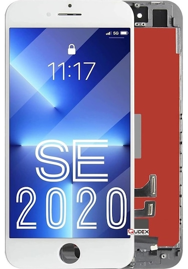 Apple Uyumlu iPhone Se 2020 Lcd Ekran Dokunmatik Beyaz