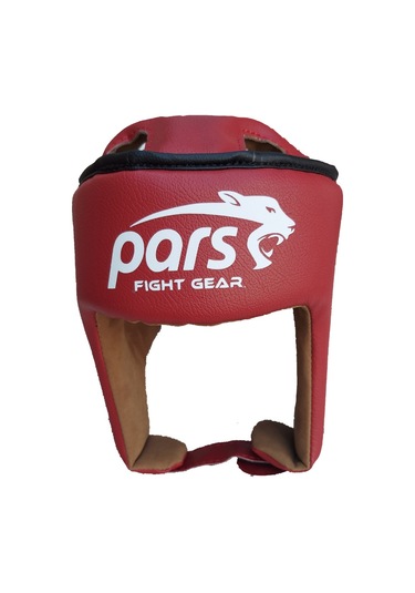 Parsspor Pars Boks Kickboks Kaskı Açık Müsabaka Kaskı Kırmızı