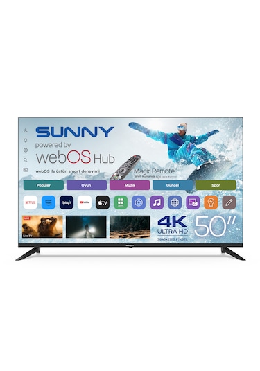 Sunny SN50UPRL-W02M Ultra HD 4K 50" LED TV