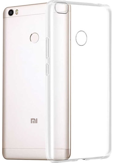 Zore Mi Max 2 Kılıf Süper Silikon Kapak - Renksiz Renksiz