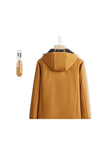 Erkekler İçin Açık Hava Spor Günlük Kapüşonlu Ceket Mavi