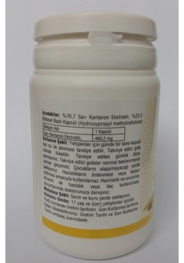 Ersağ Sarı Kantaron Takviye Edici Gıda  30 Kapsül