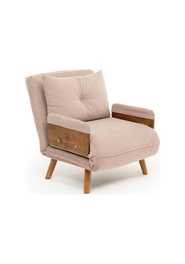 Pafu Cosmo Tekli Katlanır Yataklı Koltuk Bohem Vizon Vizon