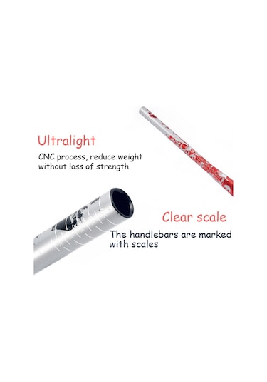 Suntek Alüminyum Yokuş Aşağı Dağ Bisikleti Gidon Siyah-780mm Siyah