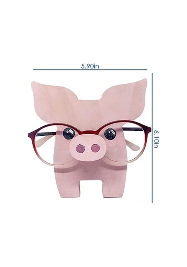 Geeksen Ahşap Hayvan Serisi Gözlük Tutucu: Baykuş Desenli Masaüstü Gözlük Tutucu - Fonksiyonel Ve Dekoratif Gözlük Rahatlatıcı