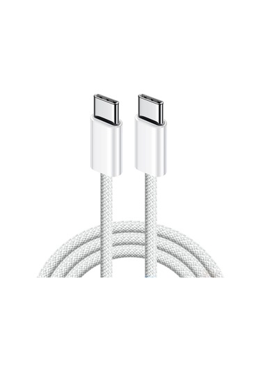 Fitplus Ip16k Type-c To Type-c 1mt 60w Örgü Tasarım Hızlı Şarj Kablosu -