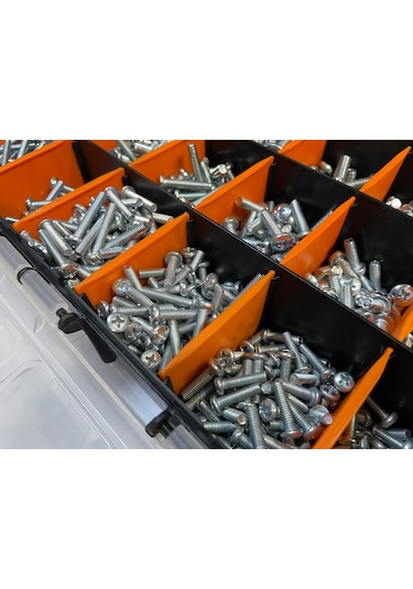 2510 Parça M4 M5 M6 Vida Somun Pul Seti