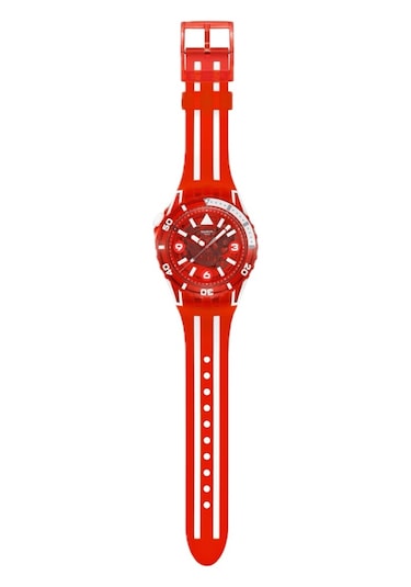 Swatch Sscu09r100 Lion's Mane Erkek Kol Saati Kırmızı