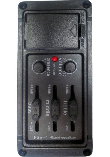 Artec Fse-4 Düz Kasa Enstrüman Ekolayzer Seti + Eşikaltısız