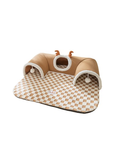 Sonbahar Ve Kış Kedi Geyik Saklambaç Kedi Tüneli Oyun Alanı L