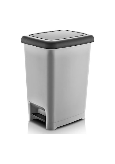 15 Litre Basmalı Çöp Kovası Çok Renkli