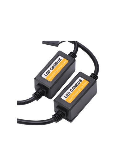 Honmex 2 Adet H7 Led Decoder - Araç Gösterge Paneli Hata Kodunu Kaldırıcı, Titremeyi Önleyici, Dc 9v-16v Uyumlu