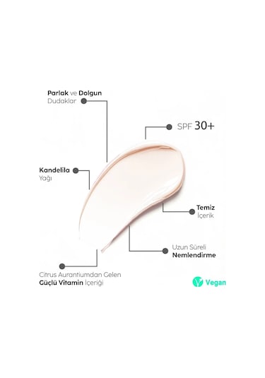 L'albuces Vanilla Plump Lip Balm Dudak Nemlendirici SPF30 2'li
