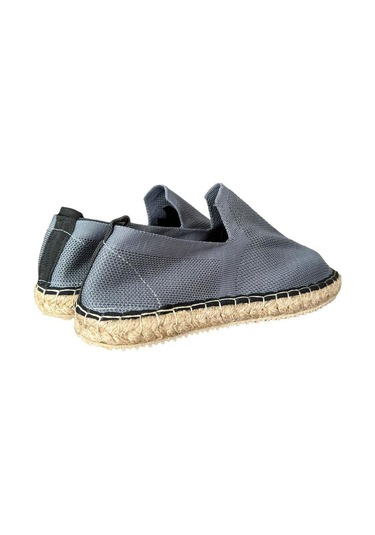 Unisex El Yapımı Triko Espadril Grı-gri Gri