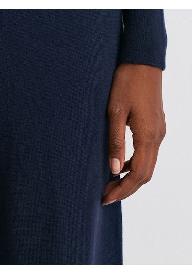 Dilvin 70163 Beli Lastikli Yünlü Triko Pantolon-laci Mel. Laci Mel.