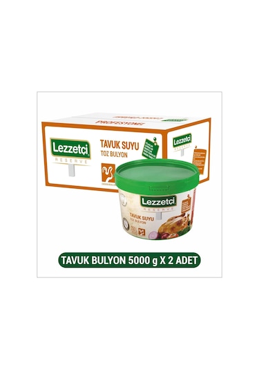 Lezzetçi Tavuk Bulyon 2 x 5 KG