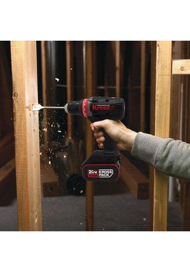 Kress KUA72.91 20V Kömürsüz Profesyonel Şarjlı Matkap Akü Dahil Değildir