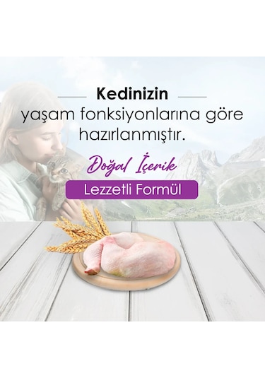 Mercy Tavuklu Kısırlaştırılmış Yetişkin Kedi Maması 10 KG