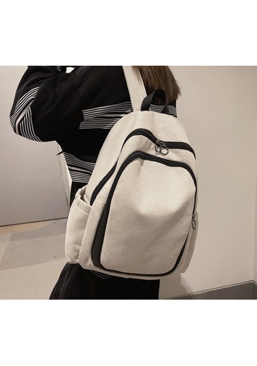 Günlük Sırt Çantası Spor Ve Outdoor Sırt Çantası Sırt Çantaları Beyaz