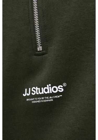 Jack & Jones Erkek Sweat 12278793 Koyu Yeşil Koyu Yeşil Jack & Jones Erkek Sweat 12278793 Koyu Yeşil Koyu Yeşil