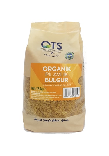 Ots Organik Pilavlık Bulgur 750 G