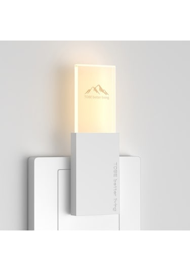 Akıllı Duvar Lambası Gece Işıkları Mini Ev Böcek Kovucu Fare Kovucu Beyaz