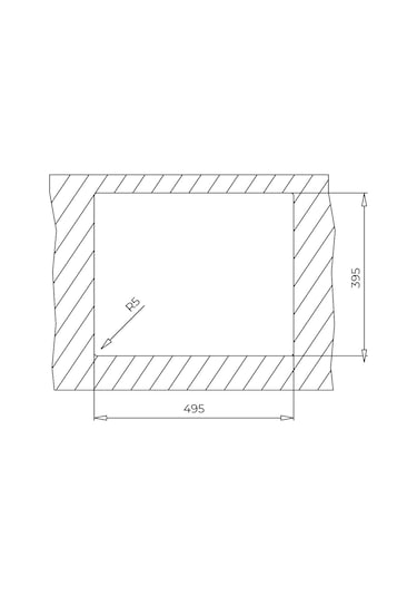 Teka Square 50.40 Tg Tek Hazneli Tegranite+ Eviye - Siyah - 115230020