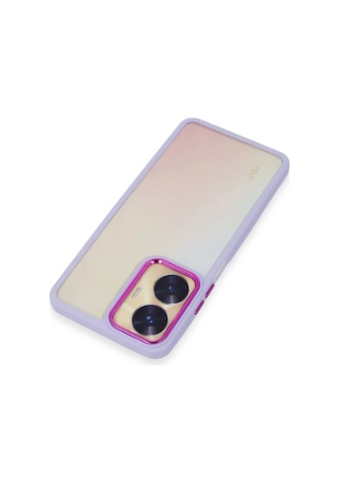 Realme C55 Kılıf Dora Kapak - Lila