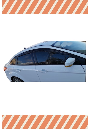 Ford Focus 3 Sedan 2011-2015 Modellerine Özel 4'lü Mügen Tip Cam Rüzgarlığı