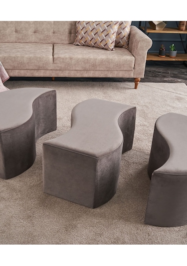 Favora Alya Puf - Vizon Vizon