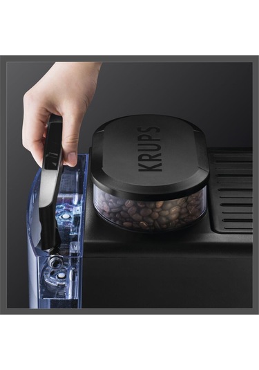 Krups Arabica LCD Black EA817010 Tam Otomatik Kahve Makinesi