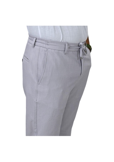 Erkek Jogger Gofre Lastikli Pantolon 1998 Bgl-st04423 A.Gri