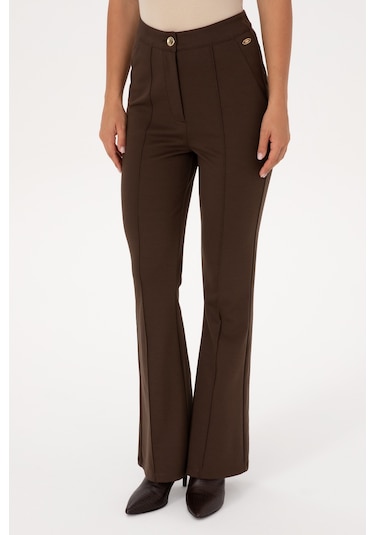 U.s. Polo Assn. Kadın Kahverengi Tayt 50314178-vr029 Kahverengi