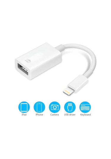 Speeduf Lightning - Usb Kamera Adaptörü, İphone/ipad Uyumlu Usb 3.0