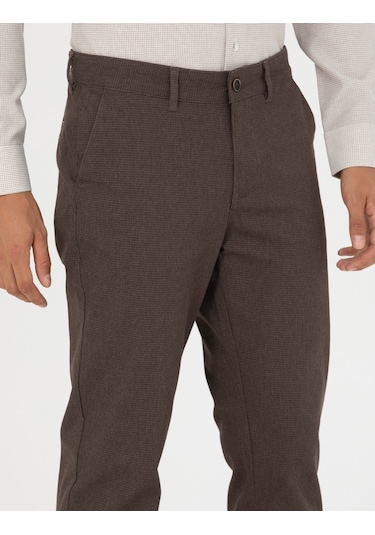 Pierre Cardin Erkek Kahverengi Pantolon Kanvas-chino 50278440-vr029 Kahverengi