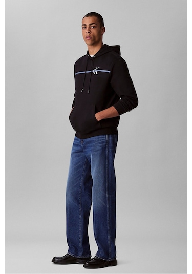 Calvin Klein Erkek Ls Eu 350terry Sp Ck Str Graphıc Sweatshirts Black Calvin Klein Erkek Ls Eu 350terry Sp Ck Str Graphıc Sweatshirts Black