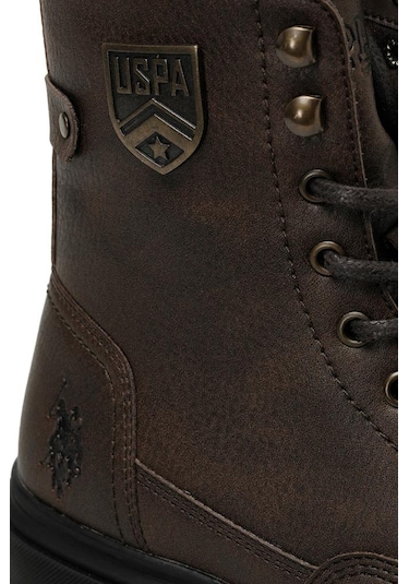 U.s. Polo Assn. Luka 5pr 102038401 Erkek Bot Kahve 40-45 Kahverengi