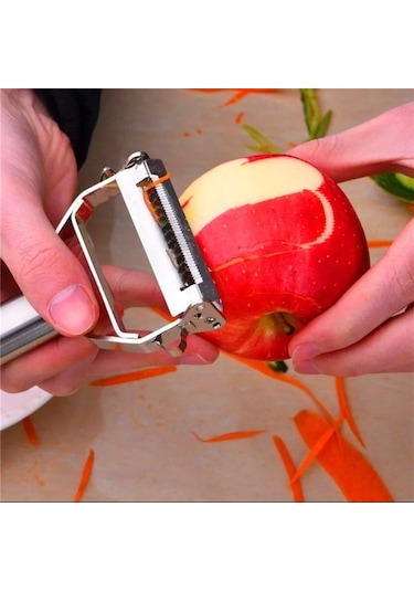 Çok Amaçlı Jülyen Soyucu Meyve Sebze Soyacak Salatalık Kabak Havu