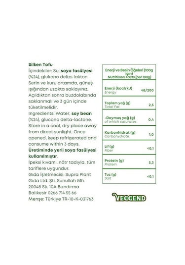 Veggend Silken Tofu 300gr-3631