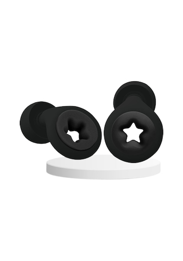 Loop Sessiz Gürültü Azaltıcı Kulak Tıkacı Süper Yumuşak Silikon Uyku, Gürültü Hassasiyeti Ve Uçuşlar İçin Siyah