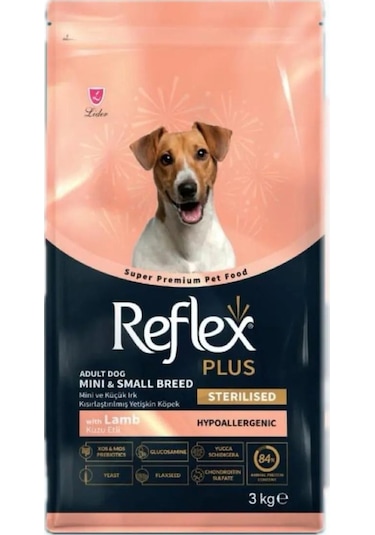 Kuzu Etli Mini Irk Kısırlaştırılmış Yetişkin Köpek Maması 3 Kg