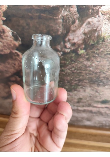 50 Adet Dekoratif Cam Flakon Şişe 50 Ml