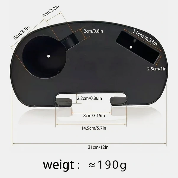 Sunshine011 Küçük Boy 1 Adet Sıfır Yerçekimi Sandalyesi Cep Telefonu Yuvalı Masa - Dayanıklı Siyah Küçük