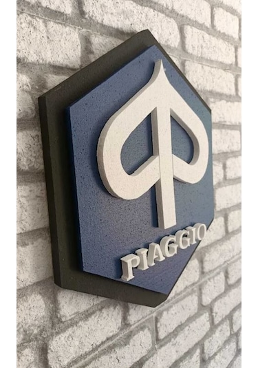 Pıaggıo Logo 50x50 Logo Pıaggıo Marka Logosu 3d Pıaggıo Logo Strafor Logo 50 x 50