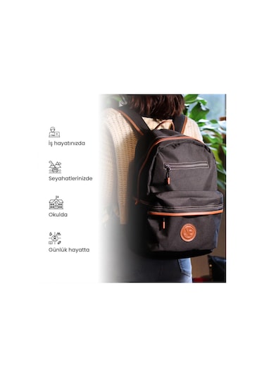 NPO nJoy 16" Unisex Notebook & Günlük Sırt Çantası