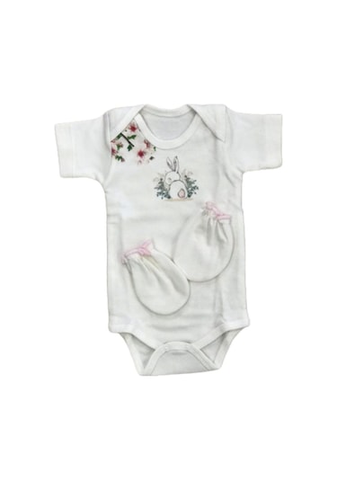 Zıpır Baby Kız Bebek Pamuk 10 Parça Hastane Çıkışı Seti 532 Çok Renkli