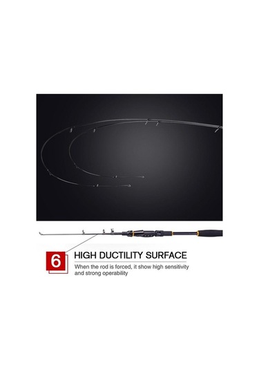 Pazly Olta Teleskopik Karbon Fiber Kamış 2.7m, Seyahat Taşınabilir, Orta Hafif, Sert Olta Kamışı 2.7 M